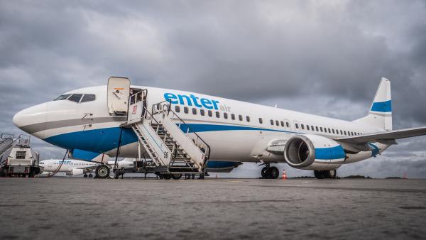 Poegnanie ostatniego Boeinga 737 400 w barwach Enter Air