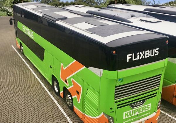 FlixBus Panele soneczne