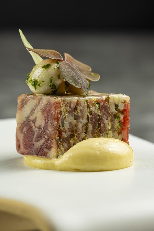 Beef terrine inspired by zrazy woowe